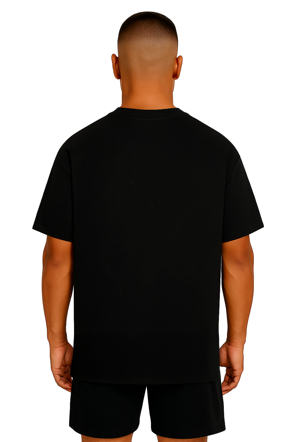 Pink Flower Oversized Tee Dark