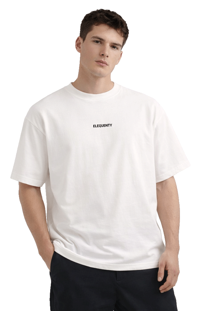 World in your Hands Oversized Tee Light