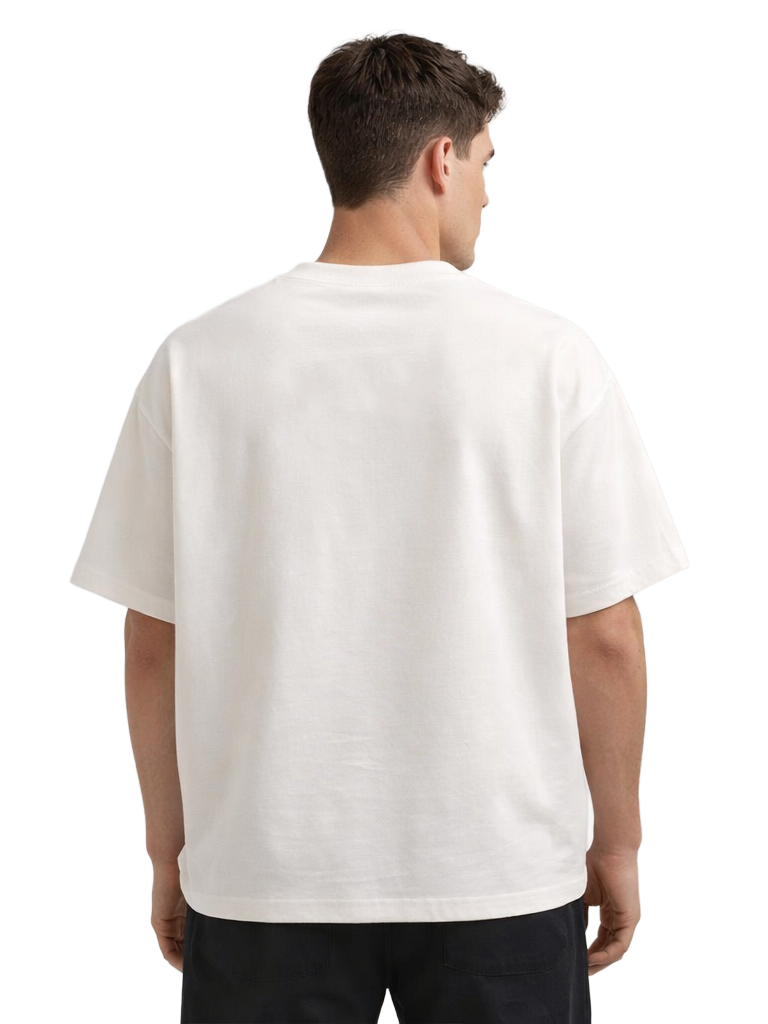 Red Rings Oversized Tee Light