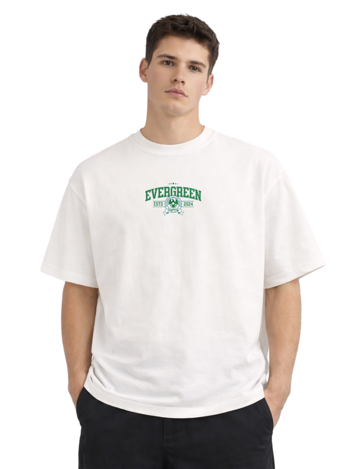 Evergreen Oversized Tee Light